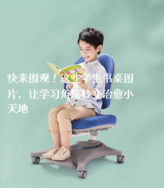 快来围观！这些学生书桌图片，让学习角落秒变治愈小天地