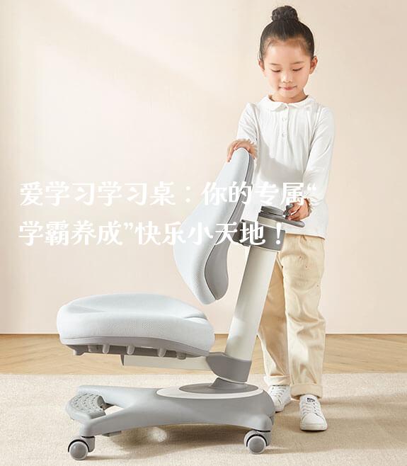爱学习学习桌:你的专属“学霸养成”快乐小天地!