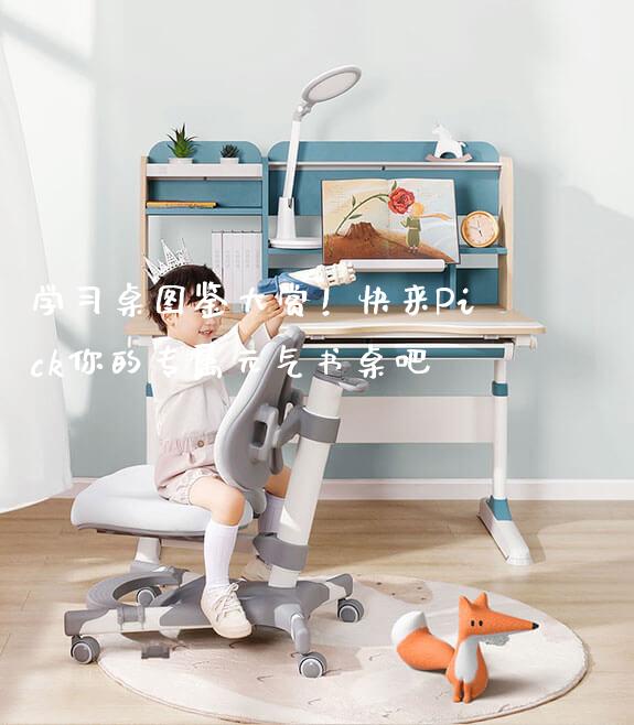 学习桌图鉴大赏!快来Pick你的专属元气书桌吧