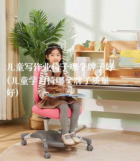 儿童写作业椅子哪个牌子好(儿童学习椅哪个牌子质量好)_https://www.gmyd.com.cn/ejxsy_可升降桌椅_第1张