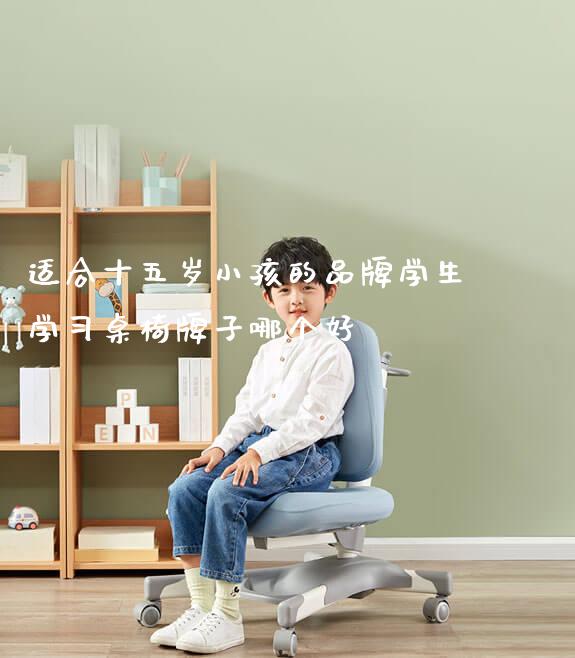 适合十五岁小孩的品牌学生学习桌椅牌子哪个好_https://www.gmyd.com.cn/ejxsy_学生桌椅_第1张